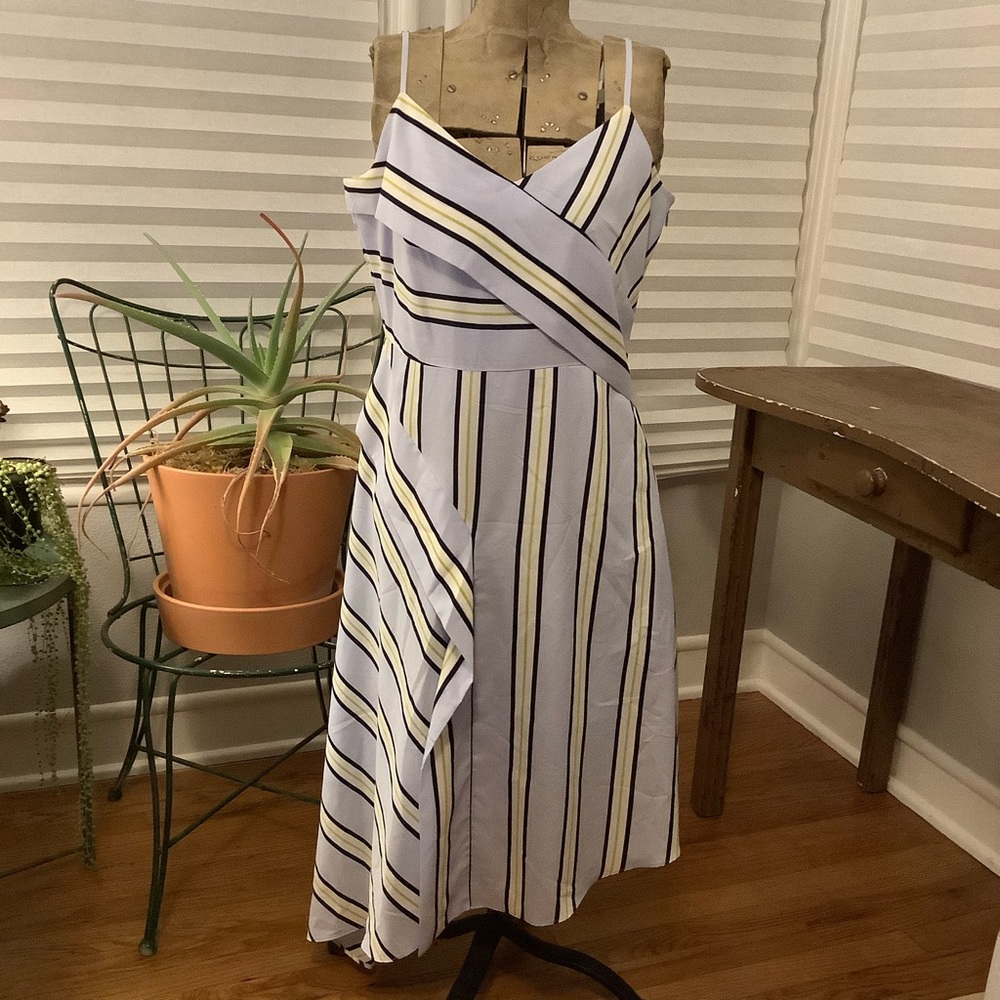 Banana Republic Asymmetrical Strappy Dress